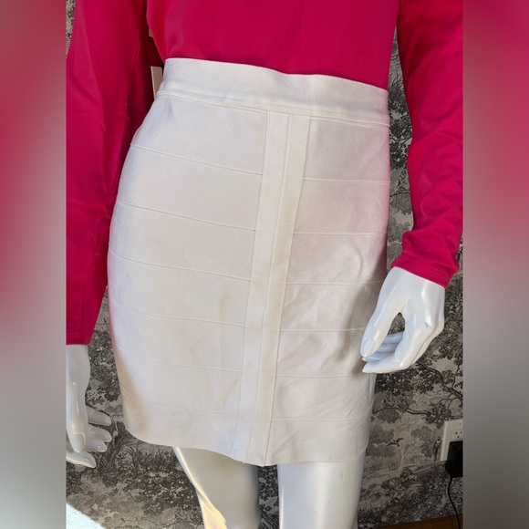 White Bandage Skirt - Picture 3 of 9